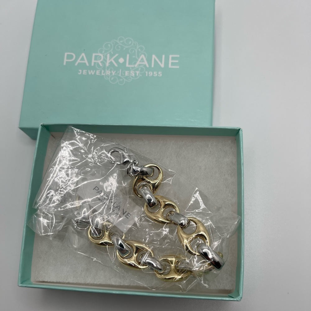 Park Lane Turbo bracelet- gold and silver links